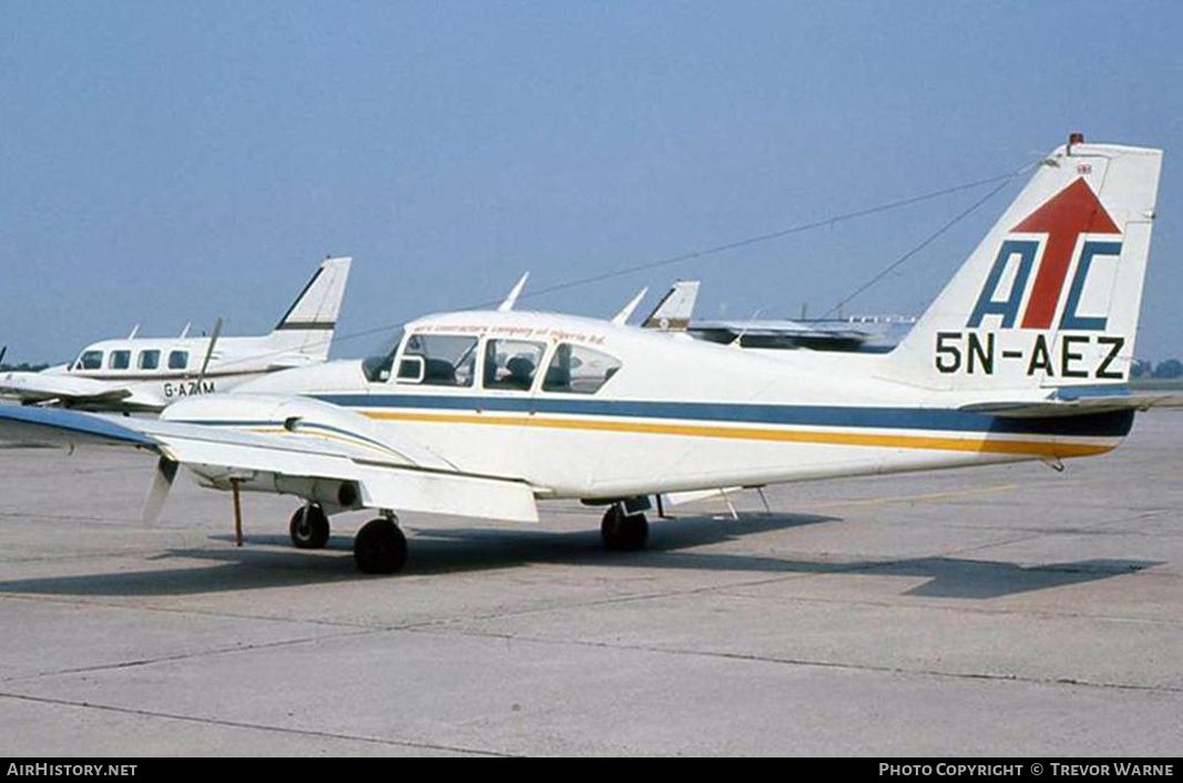 Aircraft Photo of 5N-AEZ | Piper PA-23-250 Aztec B | Aero Contractors Company of Nigeria | AirHistory.net #150522