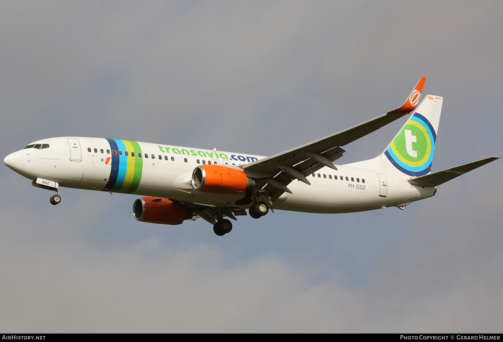 Aircraft Photo of PH-GGZ | Boeing 737-8EH | Transavia | AirHistory.net #150526