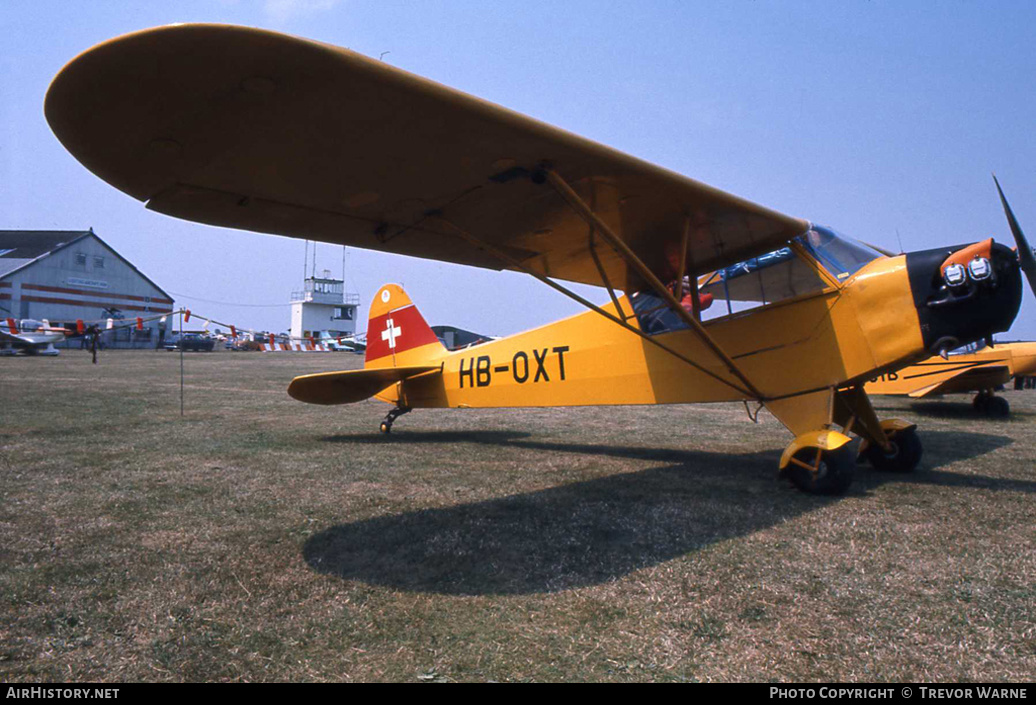 Aircraft Photo of HB-OXT | Piper J-3C-90 Cub | AirHistory.net