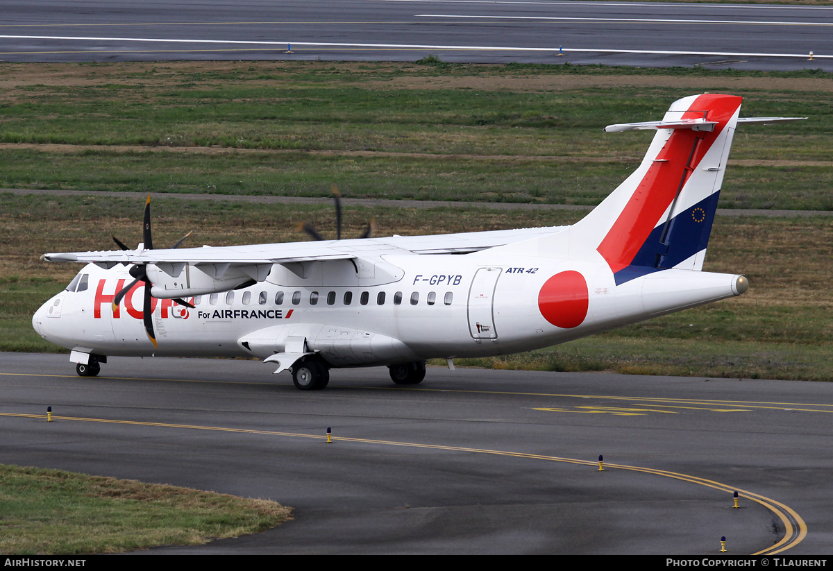 Aircraft Photo of F-GPYB | ATR ATR-42-500 | Hop! | AirHistory.net #150550