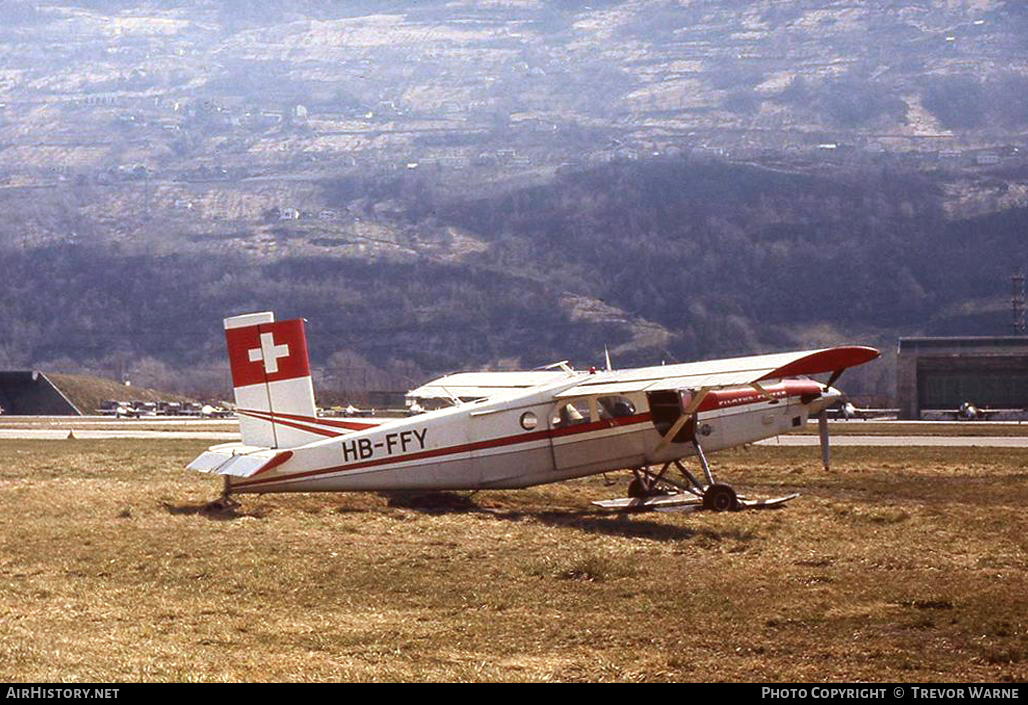 Aircraft Photo of HB-FFY | Pilatus PC-6/B1-H2 Turbo Porter | Air Glaciers | AirHistory.net #150562