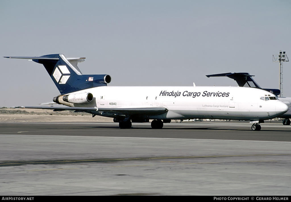 Aircraft Photo of N59412 | Boeing 727-243/Adv(F) | Hinduja Cargo Services | AirHistory.net #150569