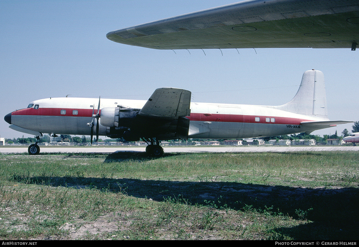 Aircraft Photo of HR-AKW | Douglas DC-6B(F) | AirHistory.net #150570