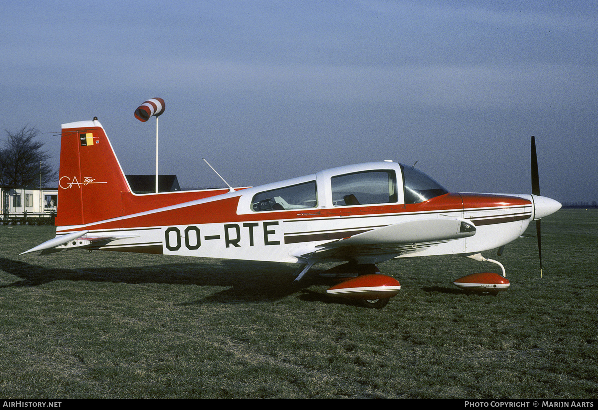 Aircraft Photo of OO-RTE | Grumman American AA-5B Tiger | AirHistory.net #150594