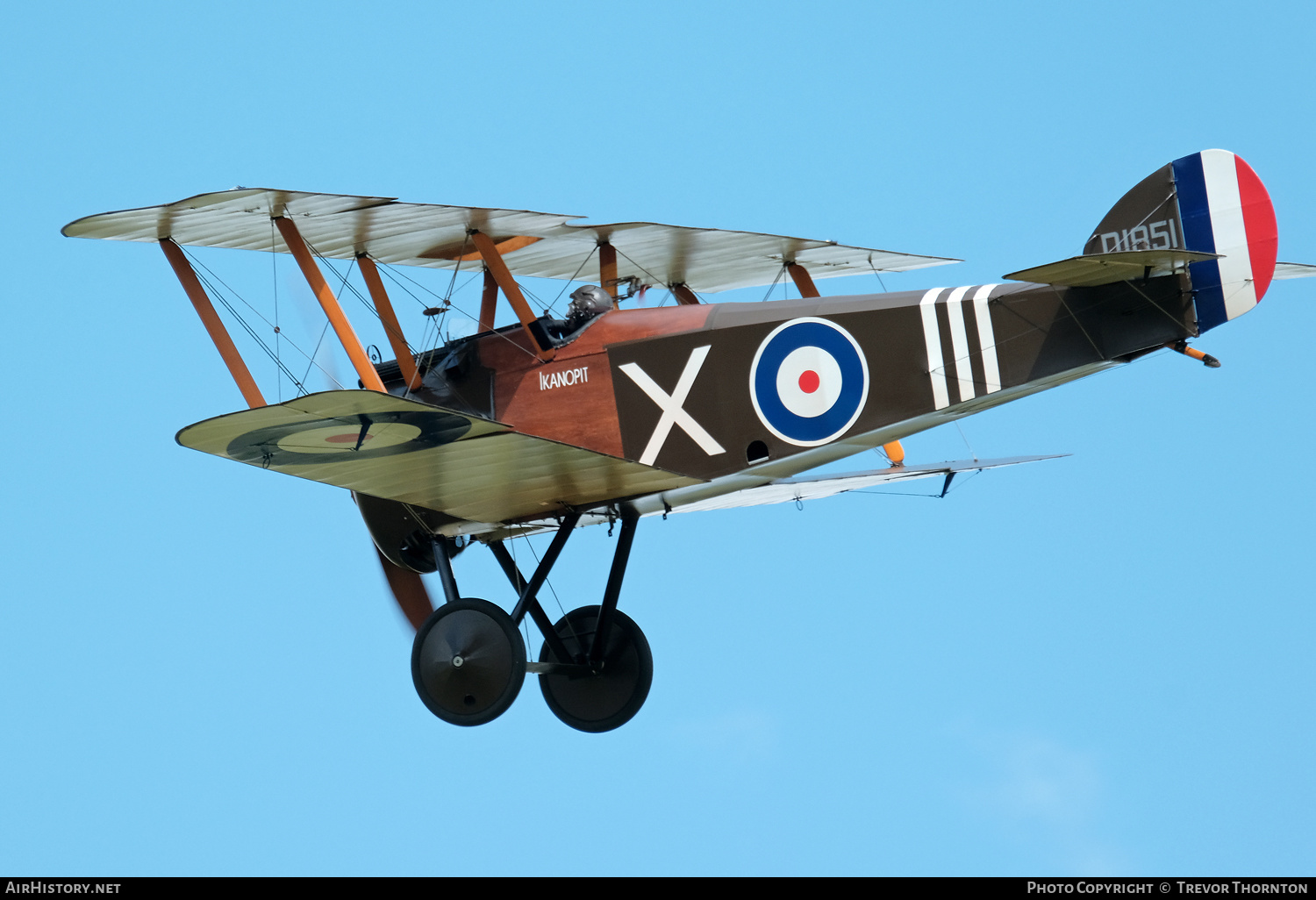 Aircraft Photo of G-BZSC / D1851 | Sopwith F-1 Camel Replica | UK - Air Force | AirHistory.net #150600