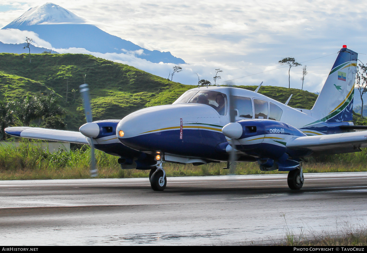 Aircraft Photo of HC-AKG | Piper PA-23-250 Aztec C | AeroTaisha | AirHistory.net #150602