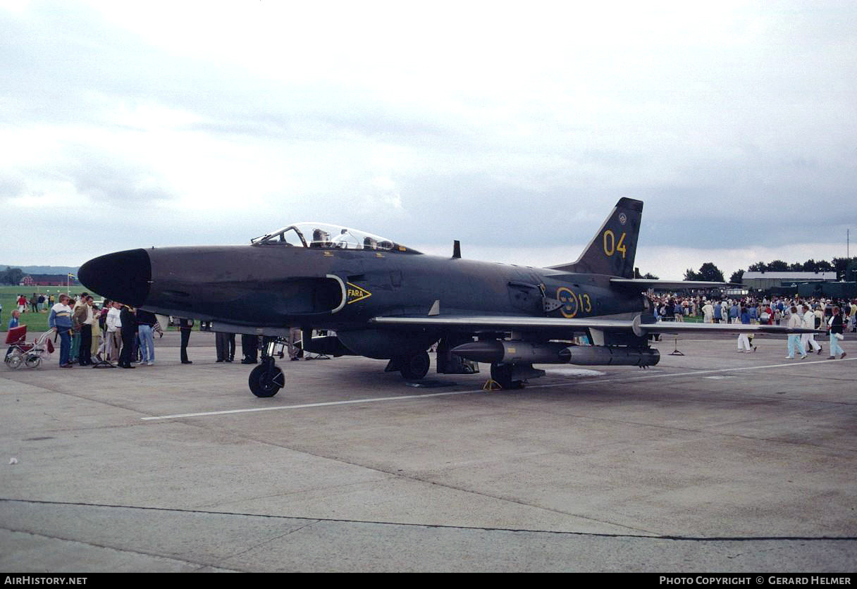 Aircraft Photo of 32515 | Saab J32E Lansen | Sweden - Air Force | AirHistory.net #150611