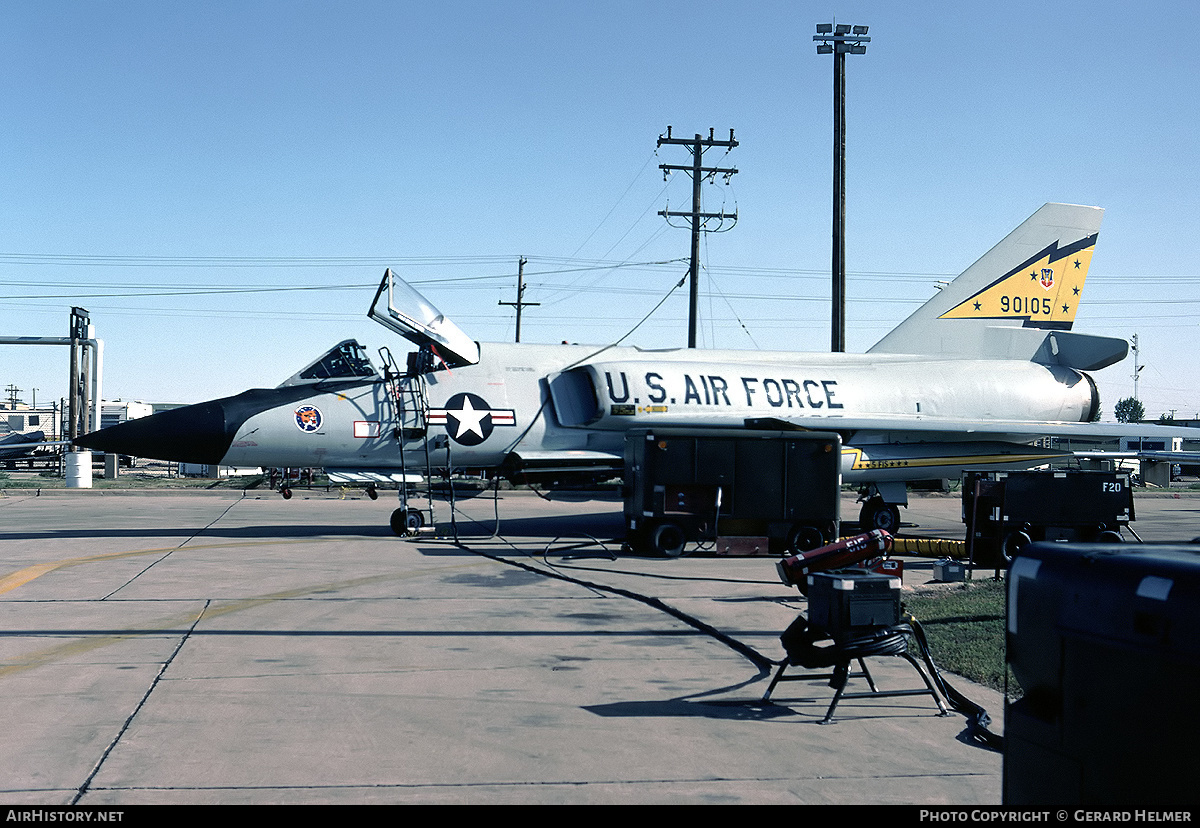 Aircraft Photo of 59-0105 / 90105 | Convair F-106A Delta Dart | USA - Air Force | AirHistory.net #150625
