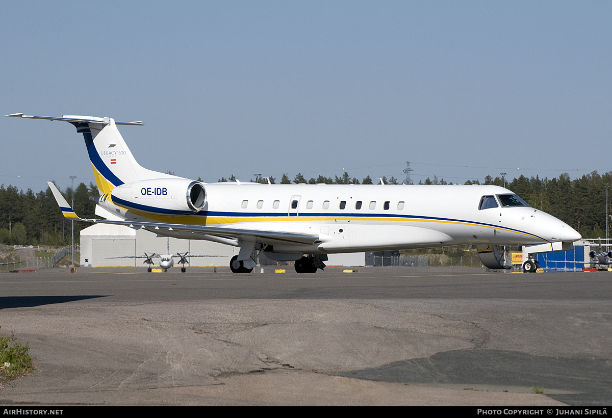 Aircraft Photo of OE-IDB | Embraer Legacy 600 (EMB-135BJ) | AirHistory.net #150629