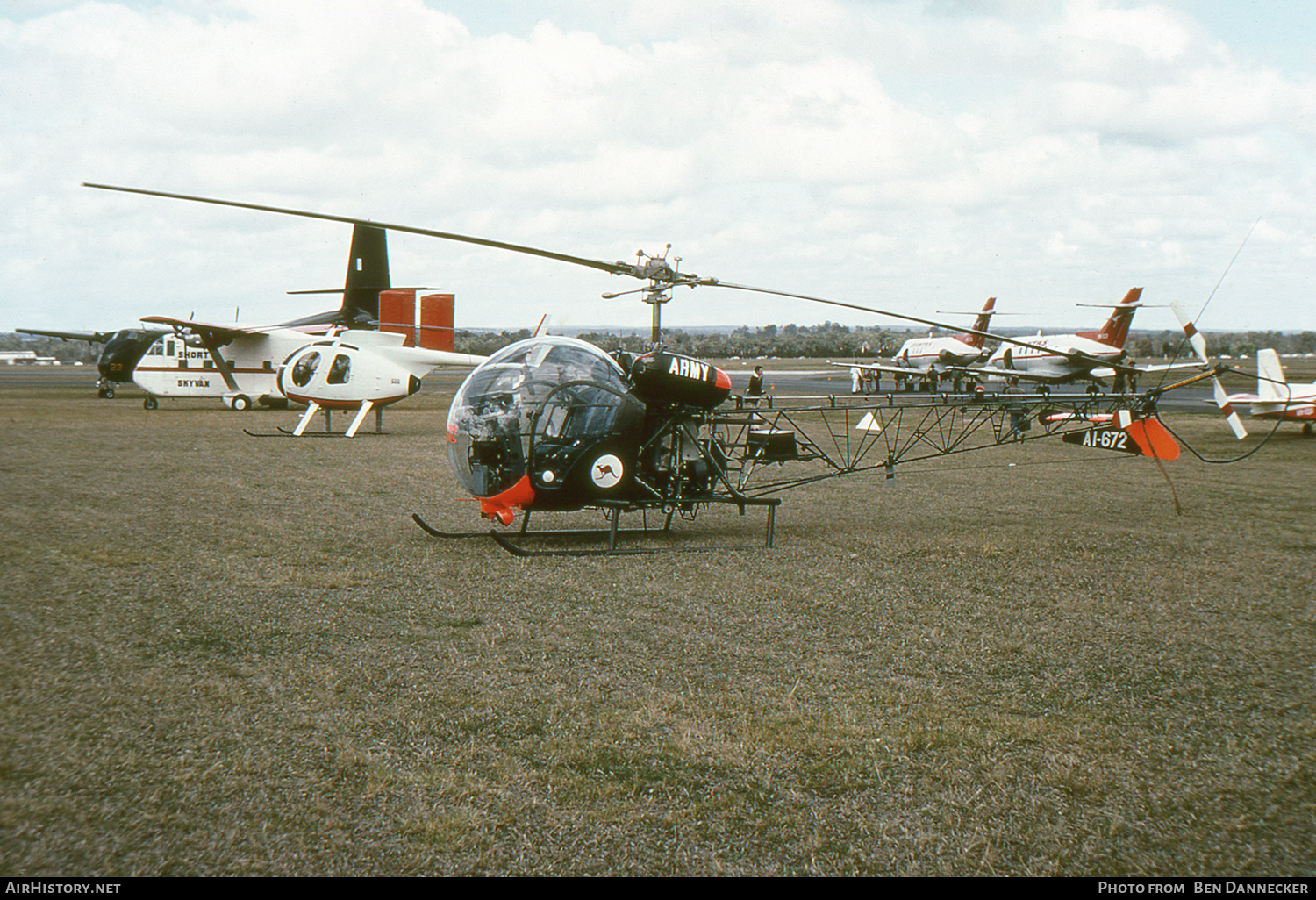 Aircraft Photo of A1-672 | Bell 47G-2A | Australia - Army | AirHistory.net #150633