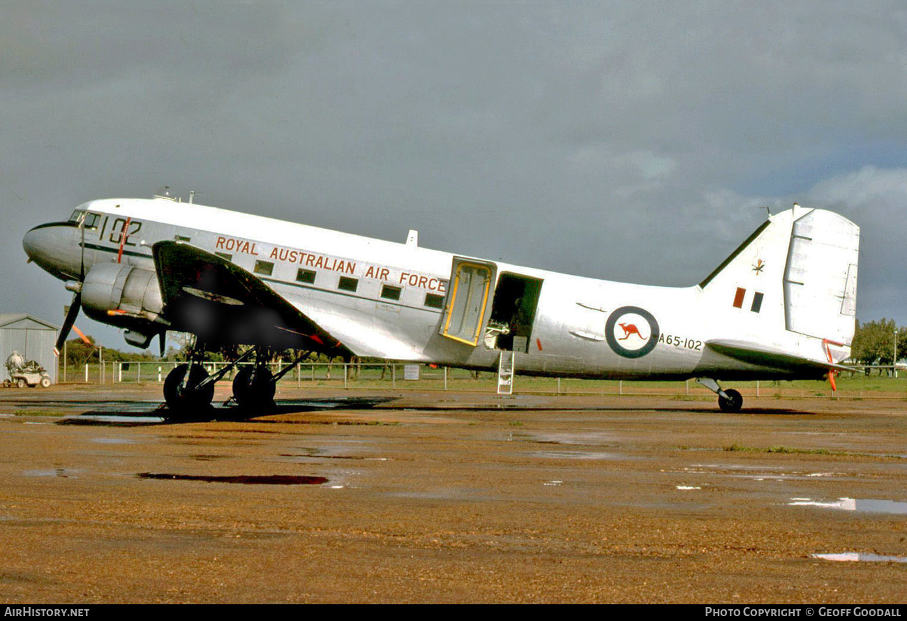 Aircraft Photo of A65-102 | Douglas C-47B Dakota | Australia - Air Force | AirHistory.net #150645