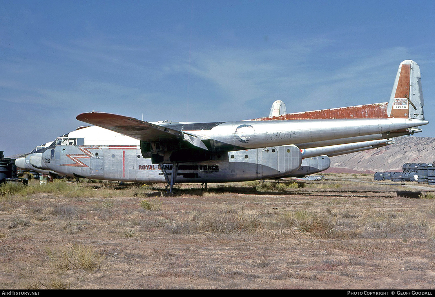 Aircraft Photo of N3003 / 22106 | Fairchild C-119G Flying Boxcar | Canada - Air Force | AirHistory.net #150648