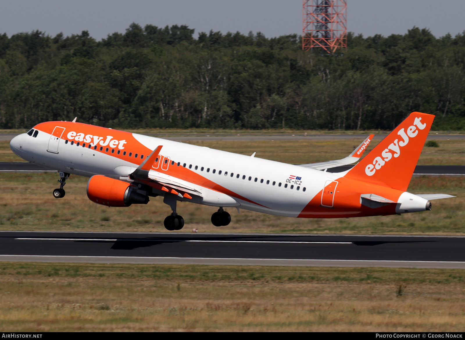 Aircraft Photo of OE-ICZ | Airbus A320-214 | EasyJet | AirHistory.net #150665