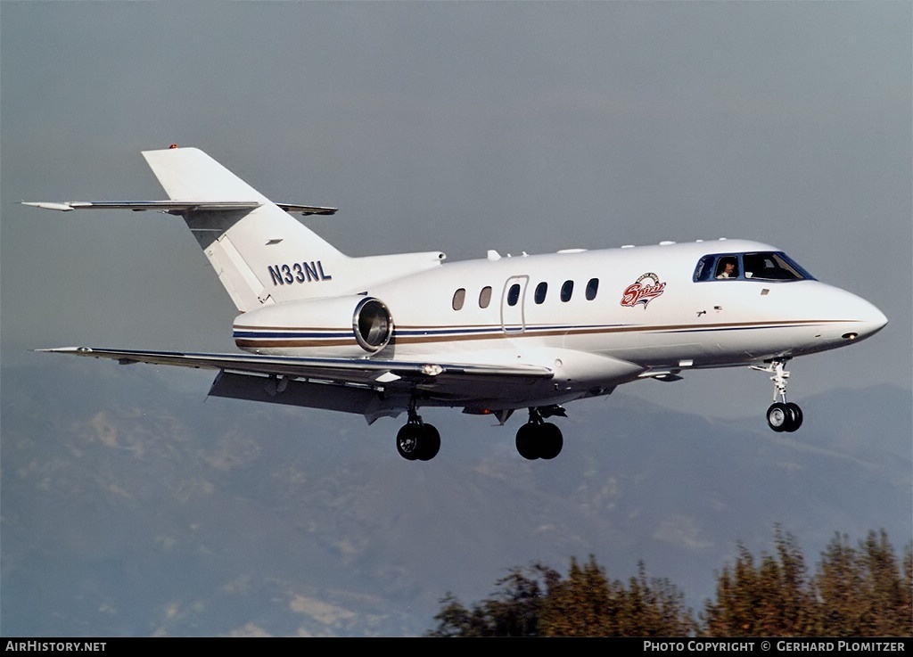 Aircraft Photo of N33NL | Raytheon Hawker 800XP | AirHistory.net #150675