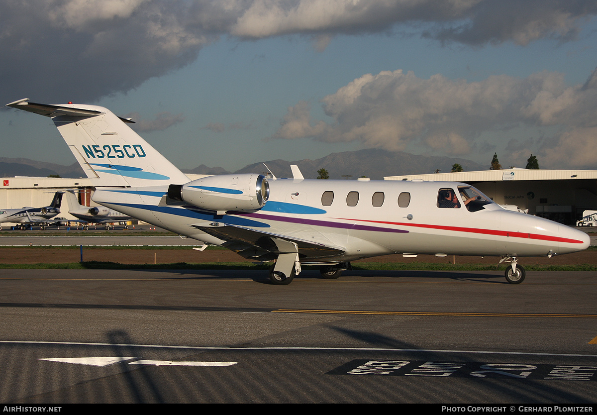 Aircraft Photo of N525CD | Cessna 525 CitationJet CJ1 | AirHistory.net #150679