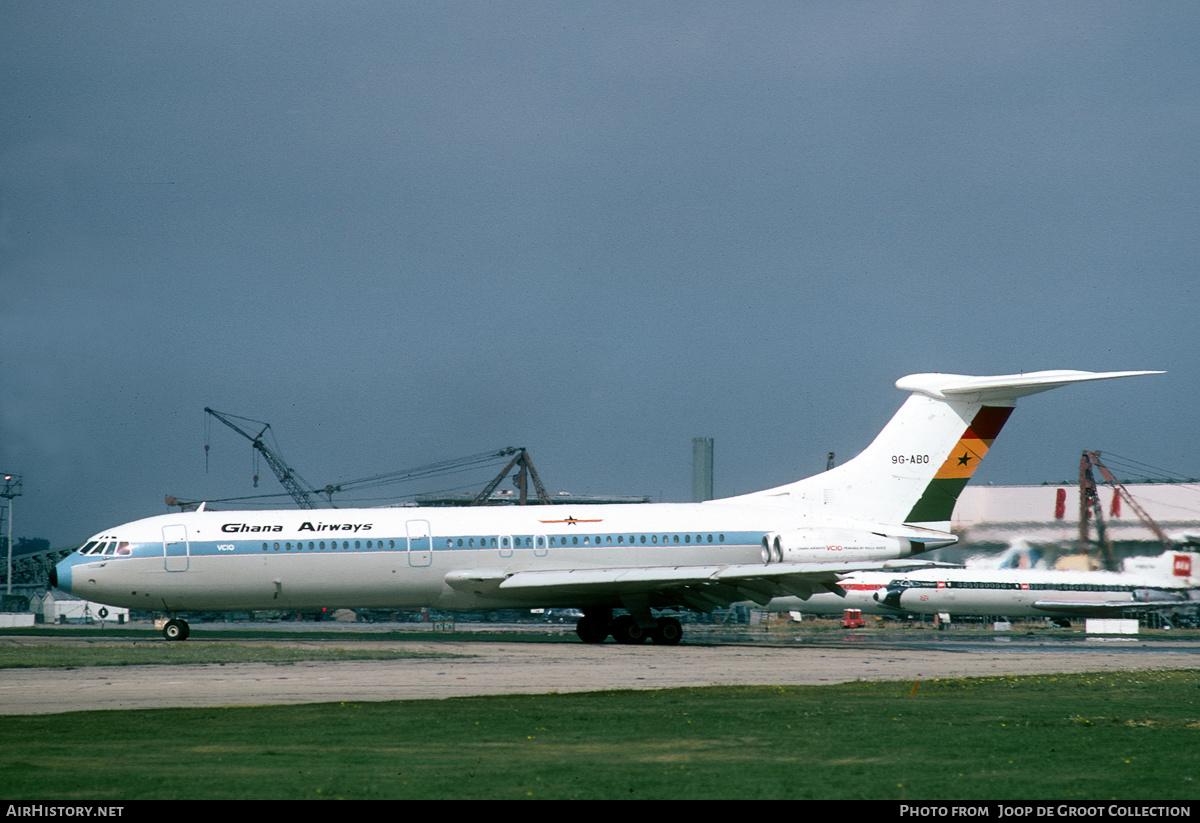 Aircraft Photo of 9G-ABO | Vickers VC10 Srs1102 | Ghana Airways | AirHistory.net #150680