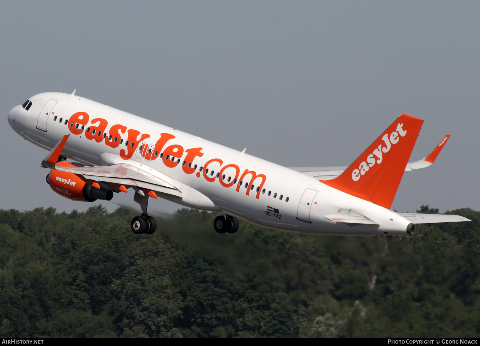 Aircraft Photo of OE-IVZ | Airbus A320-214 | EasyJet | AirHistory.net #150684