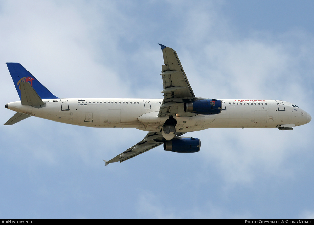 Aircraft Photo of SU-GBU | Airbus A321-231 | EgyptAir | AirHistory.net #150685