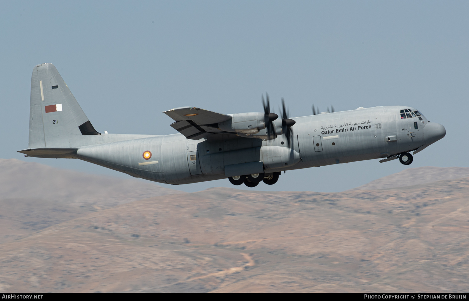Aircraft Photo of 211 | Lockheed Martin C-130J-30 Hercules | Qatar - Air Force | AirHistory.net #150698