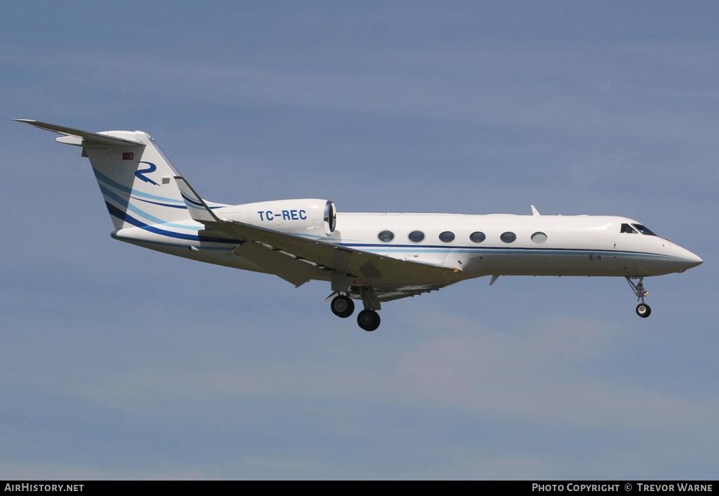 Aircraft Photo of TC-REC | Gulfstream Aerospace G-IV-X Gulfstream G450 | REC Aviation | AirHistory.net #150707