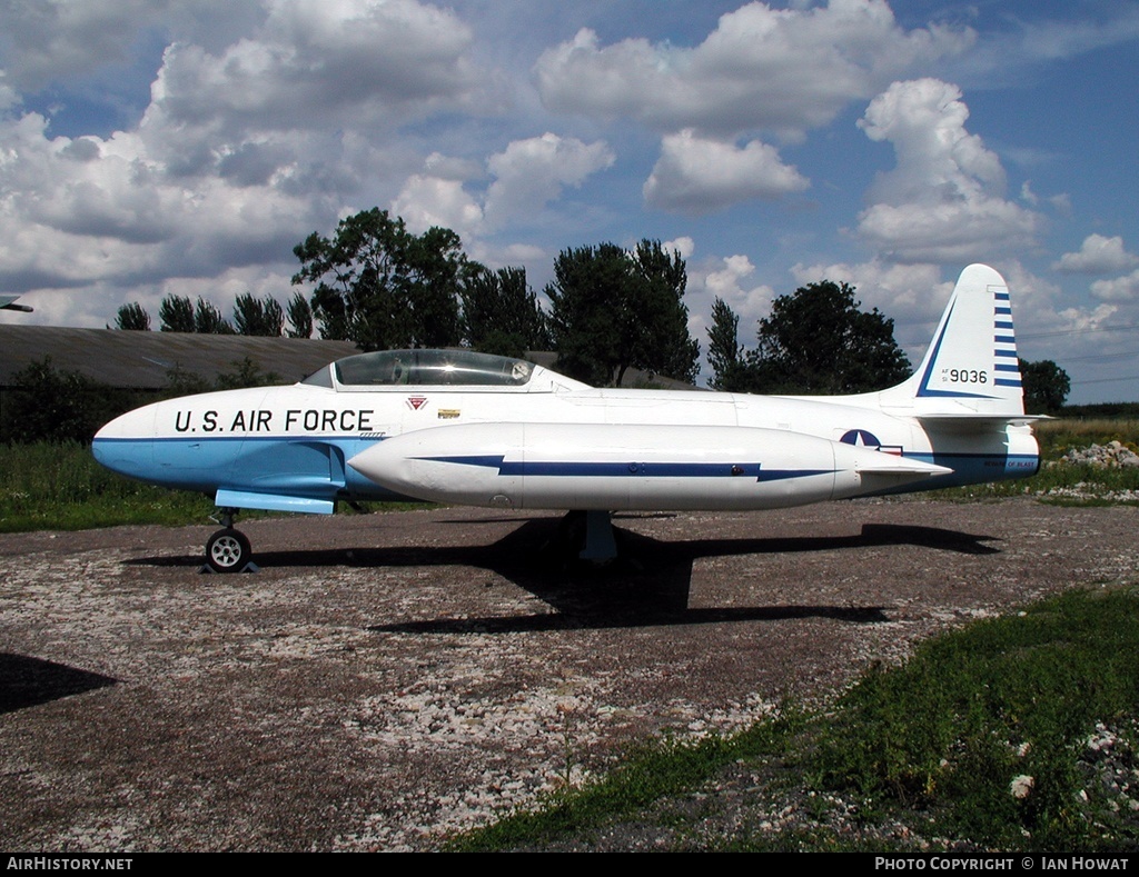 Aircraft Photo of 51-9036 / AF51-9036 | Lockheed T-33A | USA - Air Force | AirHistory.net #150739
