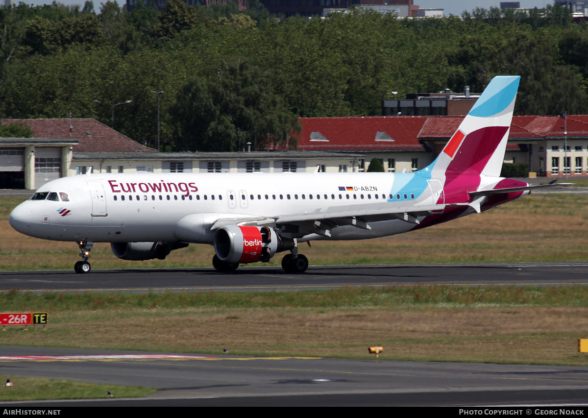 Aircraft Photo of D-ABZN | Airbus A320-216 | Eurowings | AirHistory.net #150743