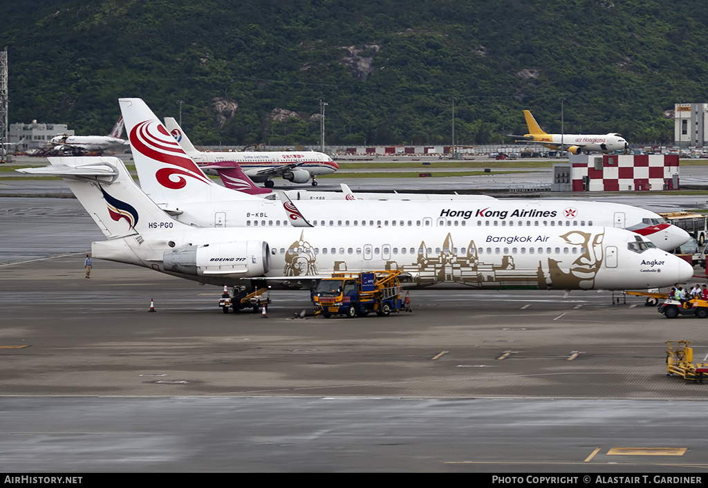 Aircraft Photo of HS-PGO | Boeing 717-23S | Bangkok Airways | AirHistory.net #150747