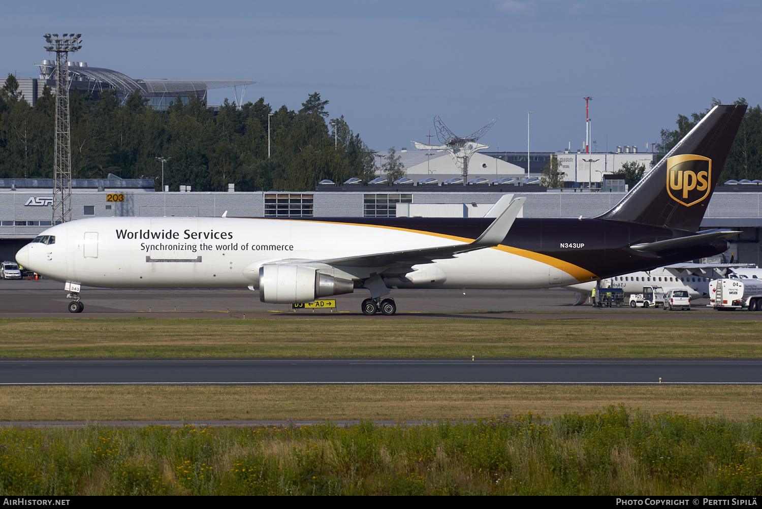 Aircraft Photo of N343UP | Boeing 767-34AF/ER | United Parcel Service - UPS | AirHistory.net #150755