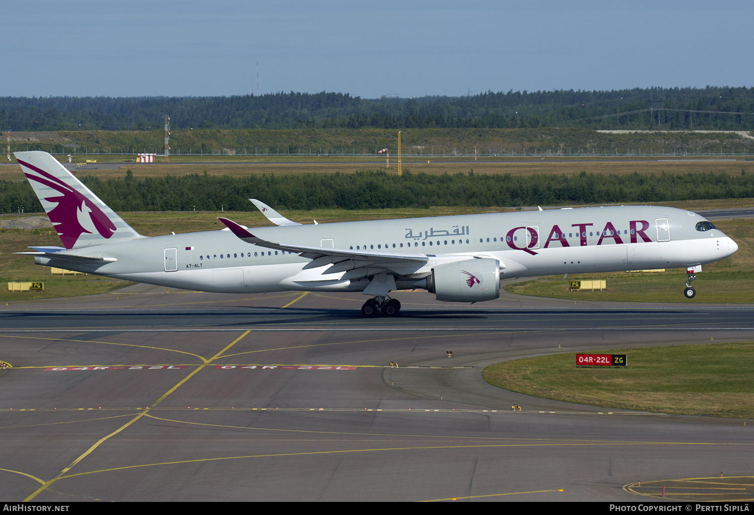 Aircraft Photo of A7-ALT | Airbus A350-941 | Qatar Airways | AirHistory.net #150760