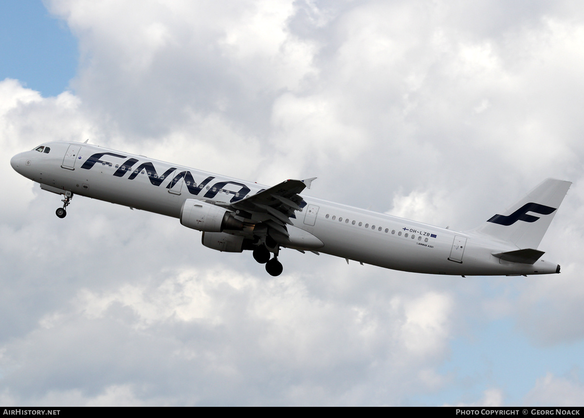 Aircraft Photo of OH-LZB | Airbus A321-211 | Finnair | AirHistory.net #150767