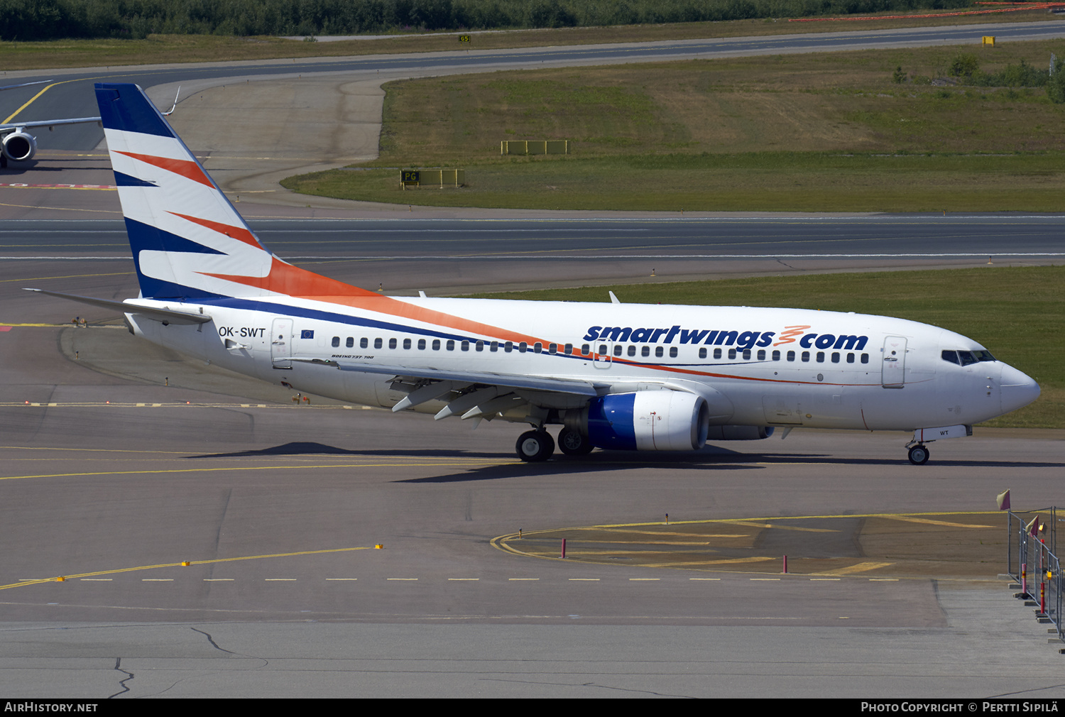 Aircraft Photo of OK-SWT | Boeing 737-7Q8 | Smartwings | AirHistory.net #150789
