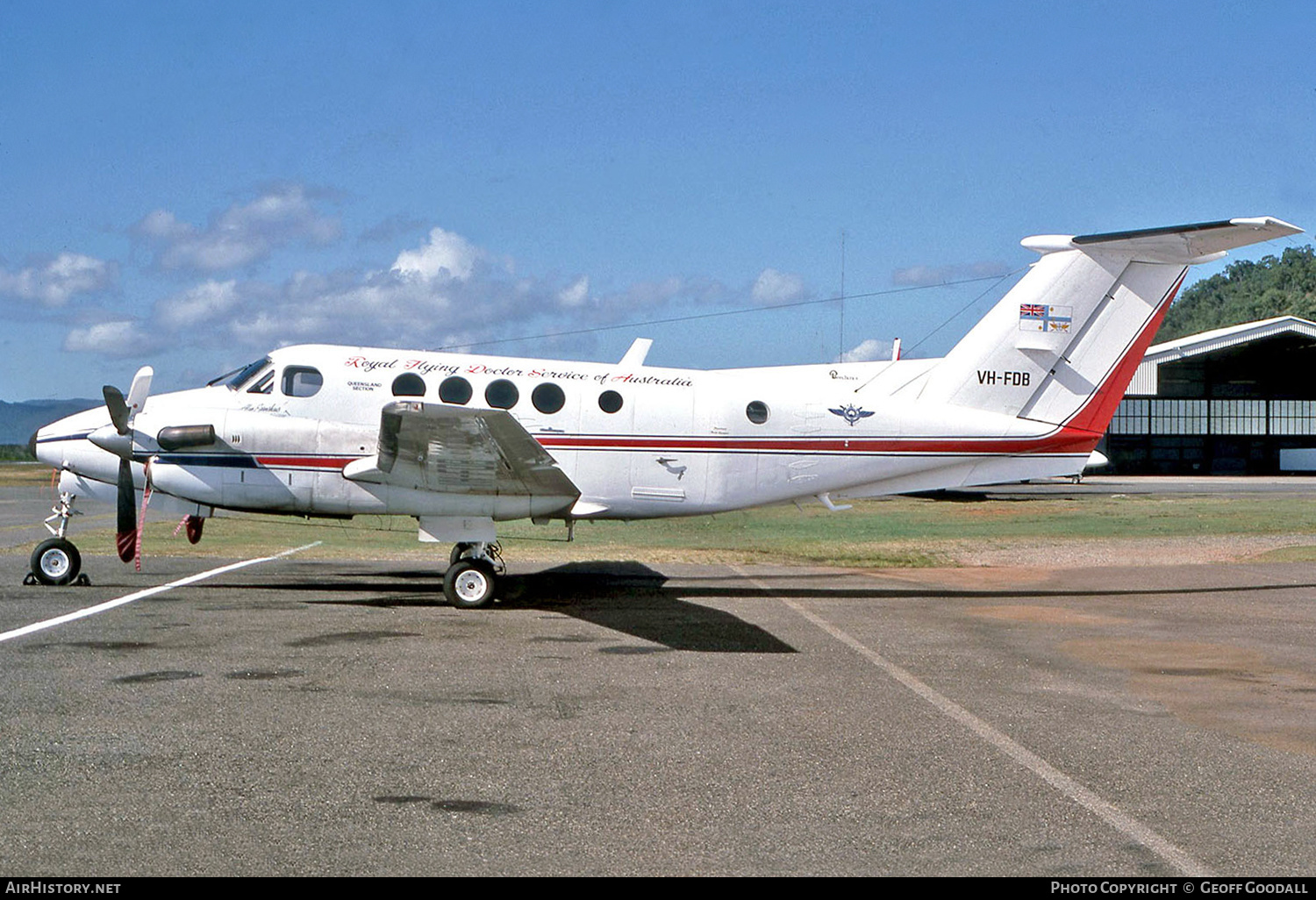 Aircraft Photo of VH-FDB | Beech 200C Super King Air | Royal Flying Doctor Service - RFDS | AirHistory.net #150868