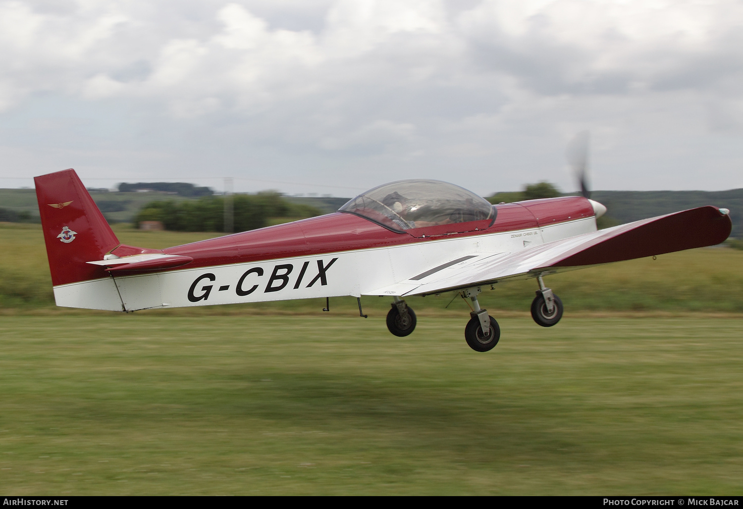 Aircraft Photo of G-CBIX | Zenair CH-601 UL Zodiac | AirHistory.net #150876