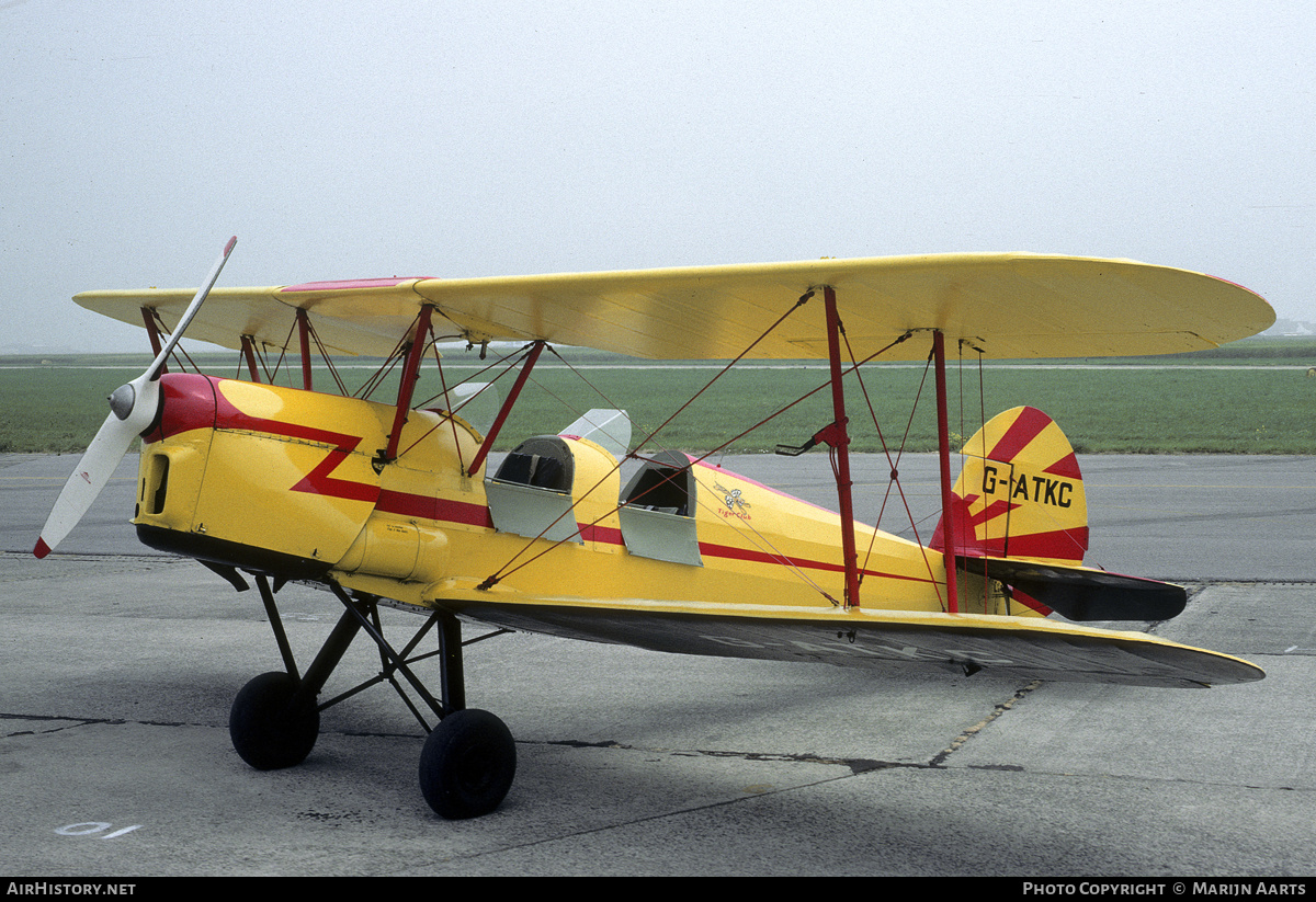 Aircraft Photo of G-ATKC | Stampe-Vertongen SV-4B | The Tiger Club | AirHistory.net #150891