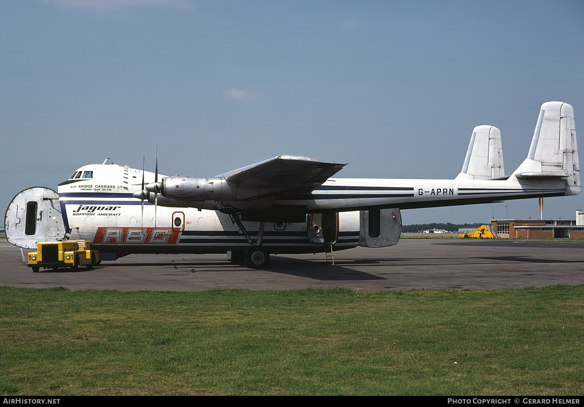 Aircraft Photo of G-APRN | Armstrong Whitworth AW-650 Argosy 102 | Air Bridge Carriers - ABC | AirHistory.net #150933
