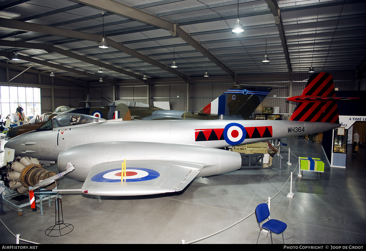 Aircraft Photo of WH364 | Gloster Meteor F8 | UK - Air Force | AirHistory.net #150964