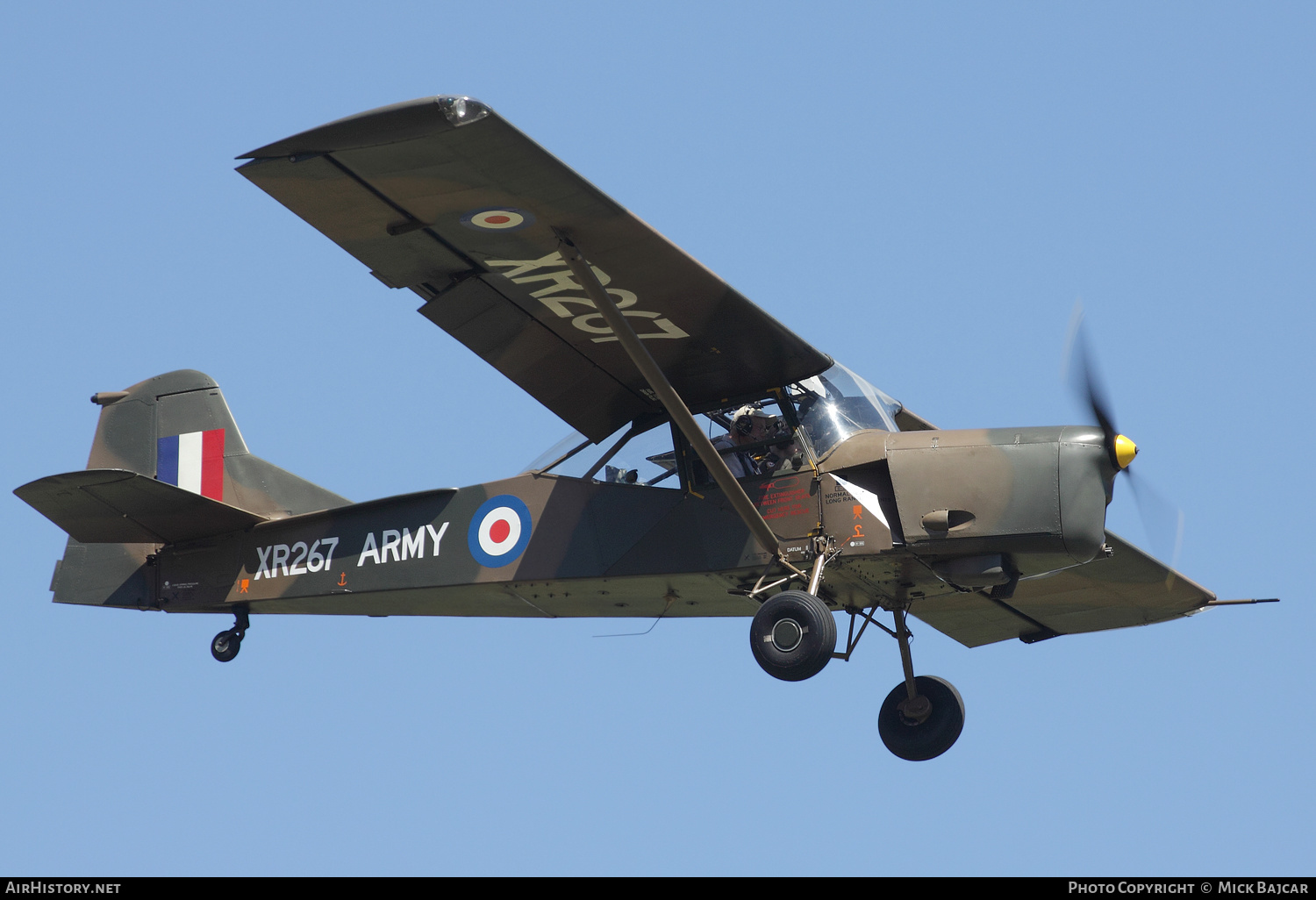 Aircraft Photo of G-BJXR / XR267 | Auster AOP 9 | UK - Army | AirHistory.net #150966