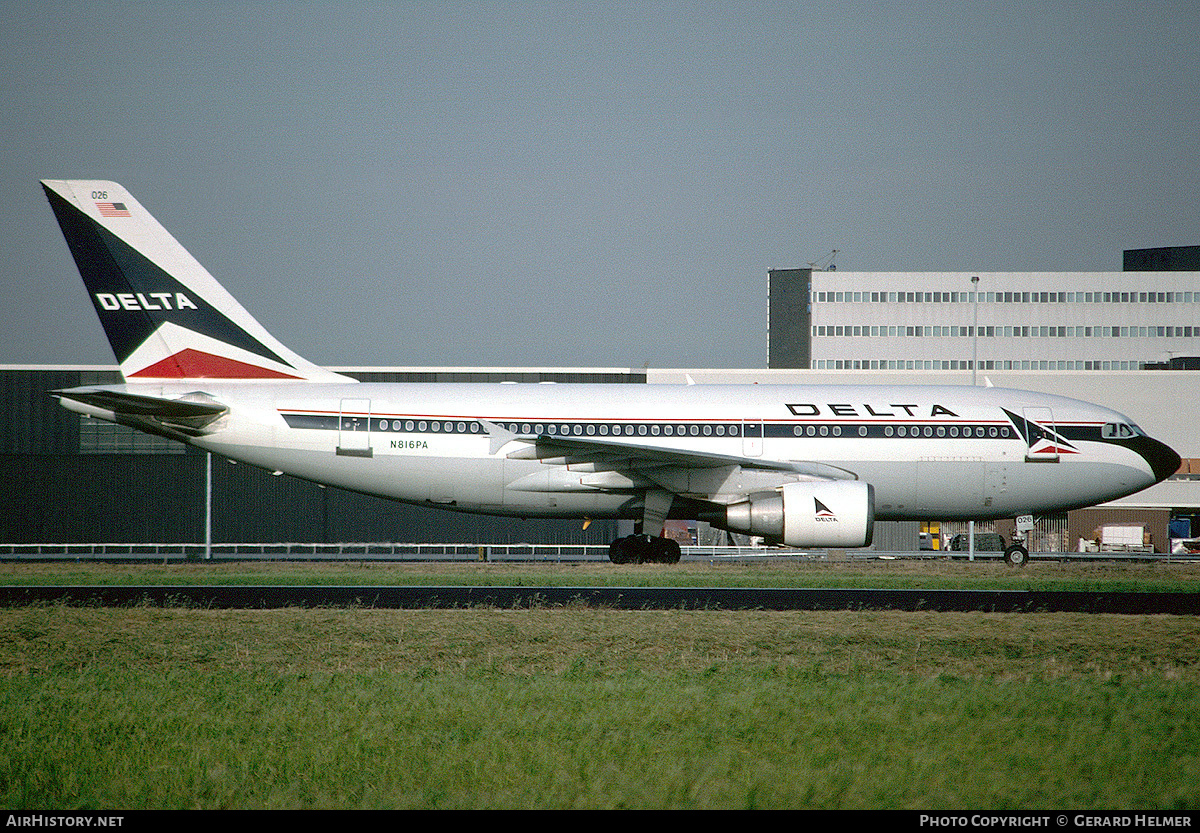 Aircraft Photo of N816PA | Airbus A310-324/ET | Delta Air Lines | AirHistory.net #150970