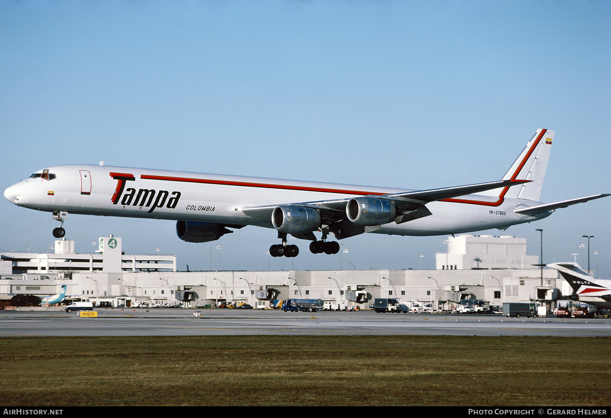 Aircraft Photo of HK-3785X | McDonnell Douglas DC-8-71(F) | TAMPA - Transportes Aéreos Mercantiles Panamericanos | AirHistory.net #150986