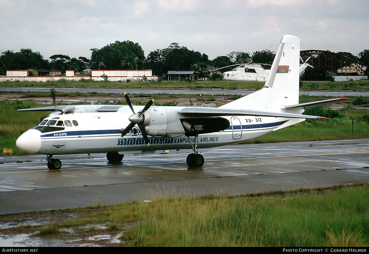 Aircraft Photo of XU-312 | Antonov An-24RV | Kampuchea Airlines | AirHistory.net #151010