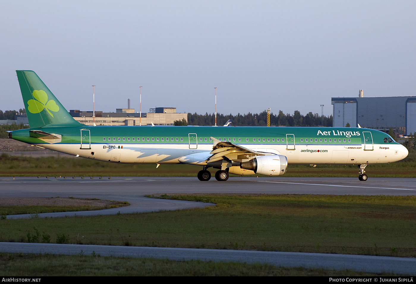 Aircraft Photo of EI-CPC | Airbus A321-211 | Aer Lingus | AirHistory.net #151016