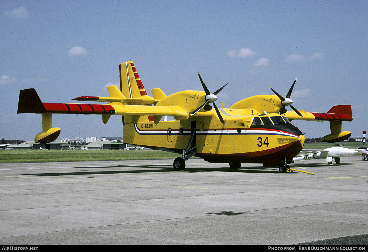 Aircraft Photo of C-GEUN | Bombardier CL-415 (CL-215-6B11) | AirHistory.net #151025