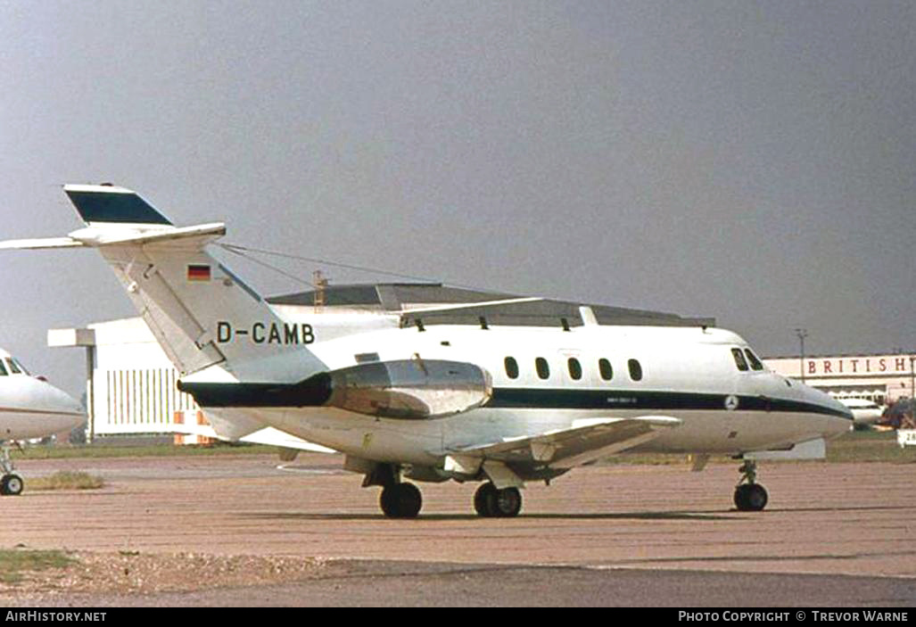Aircraft Photo of D-CAMB | Hawker Siddeley HS-125-3B | AirHistory.net #151033