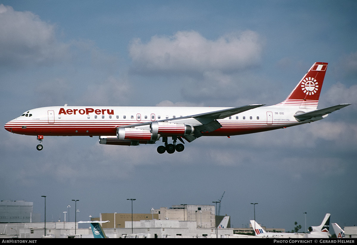 Aircraft Photo of OB-1210 | McDonnell Douglas DC-8-62H | AeroPeru | AirHistory.net #151043