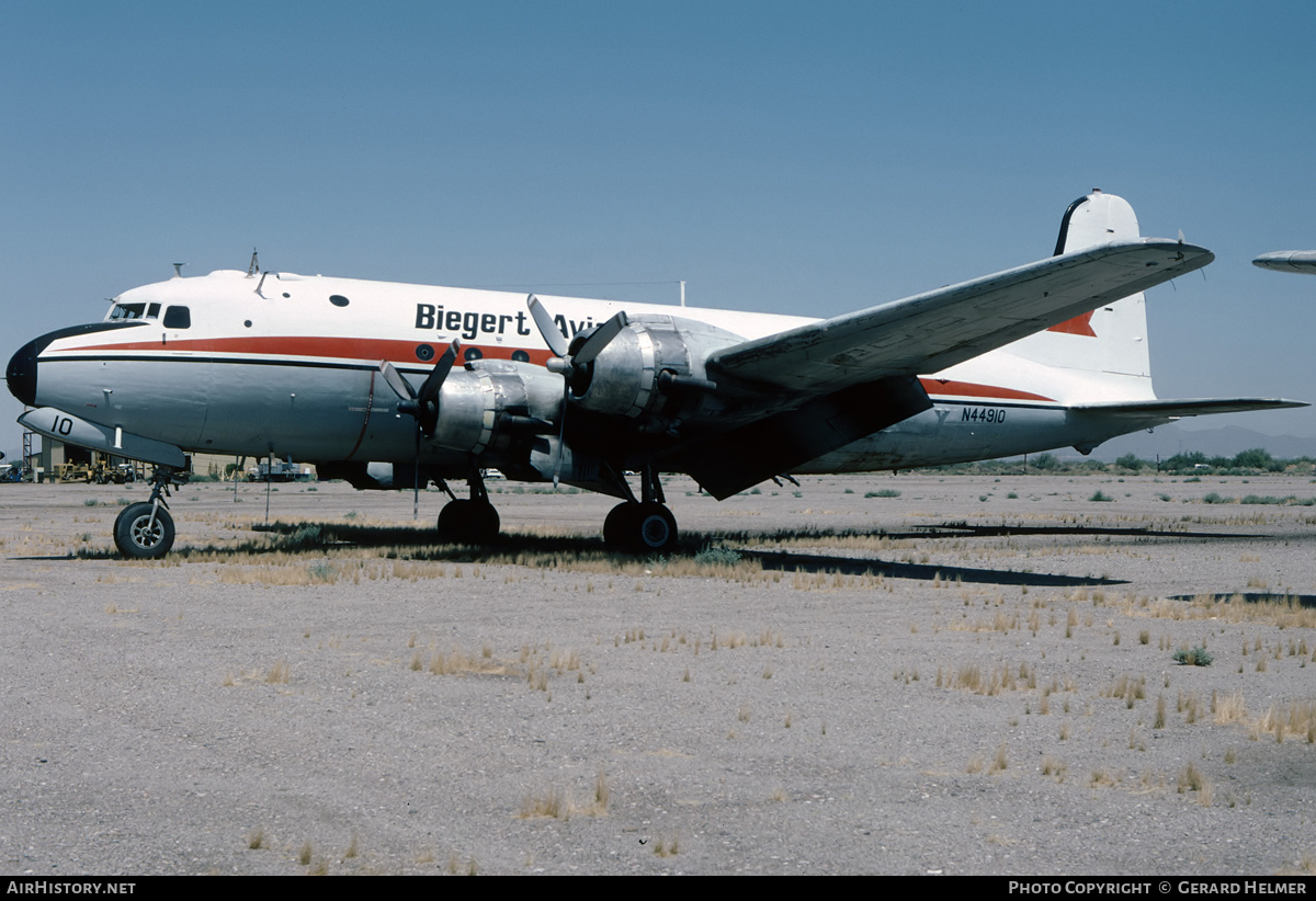 Aircraft Photo of N44910 | Douglas C-54Q Skymaster | Biegert Aviation | AirHistory.net #151053