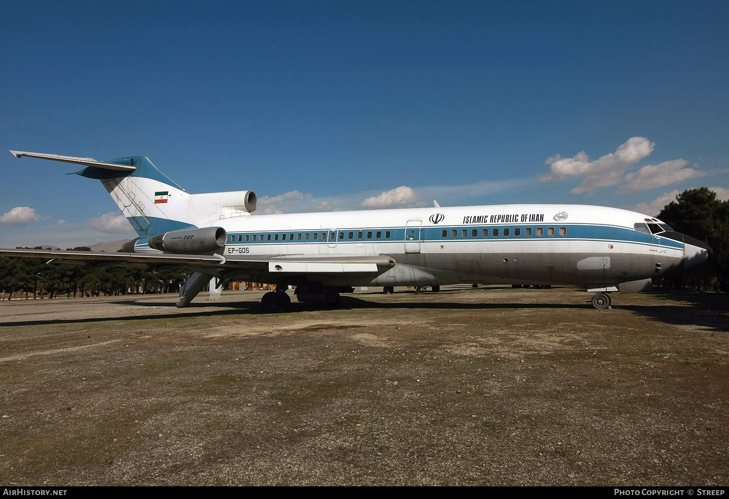 Aircraft Photo of EP-GDS | Boeing 727-81 | Islamic Republic of Iran | AirHistory.net #151061