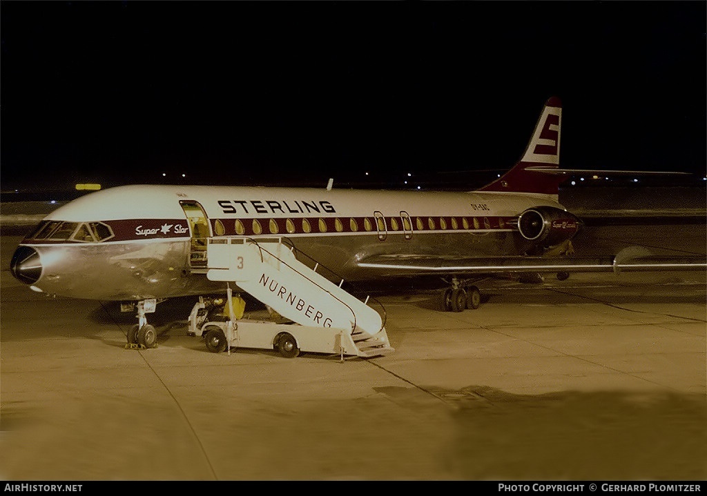 Aircraft Photo of OY-SAC | Aerospatiale SE-210 Caravelle 12 | Sterling Airways | AirHistory.net #151073