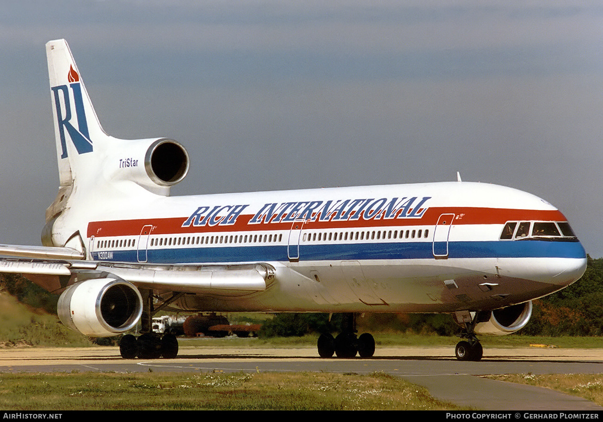 Aircraft Photo of N300AW | Lockheed L-1011-385-1 TriStar 1 | Rich International Airways | AirHistory.net #151075