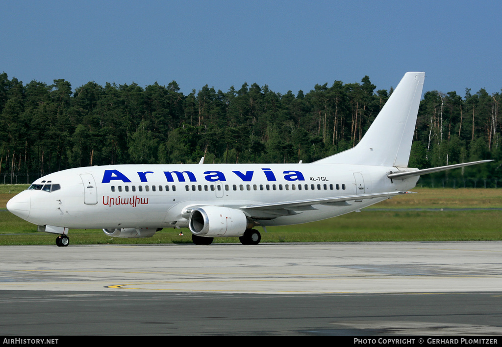 Aircraft Photo of 4L-TGL | Boeing 737-3B7 | Armavia | AirHistory.net #151076