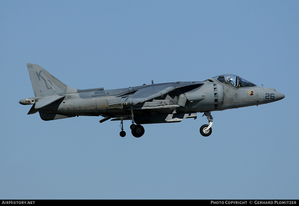 Aircraft Photo of 164147 | McDonnell Douglas AV-8B Harrier II | USA - Marines | AirHistory.net #151078